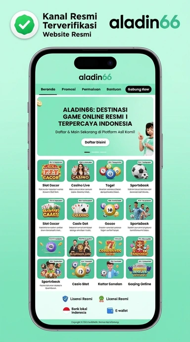 Kanal Resmi aladin66 untuk Pengguna Android Indonesia
