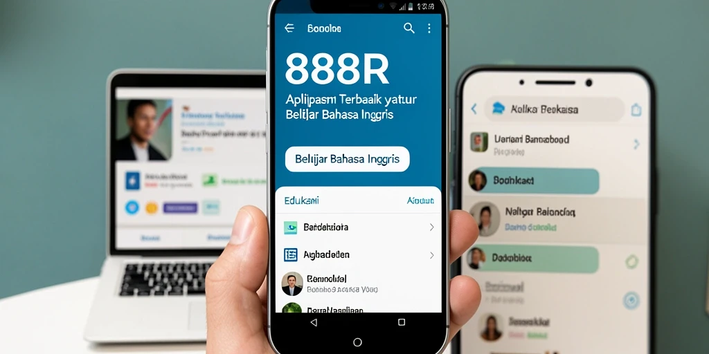 Tampilan antarmuka 888R yang user-friendly dan menarik.